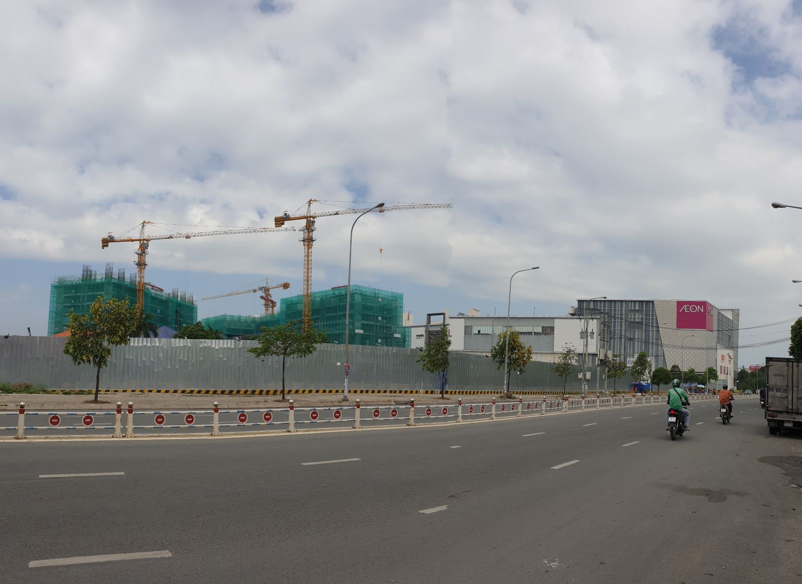 Tiến độ xây dựng Aio City Tên Lửa Quận Bình Tân tháng 3 năm 2022